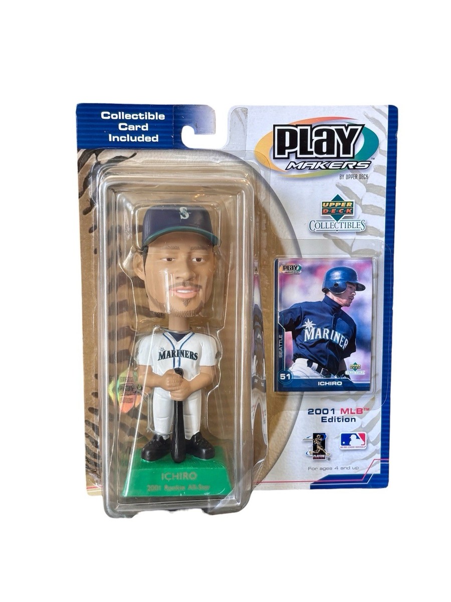 Ichiro Suzuki Upper Deck Sealed PlayMakers Figure 2001 MLB Seattle