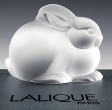 Lalique France Crystal Figurine Paperweight R...