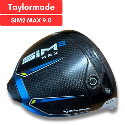 TaylorMade SIM2 MAX 9* Driver Head Only Right Hand USED D3612