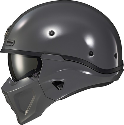 #ad #ad New Scorpion Exo Covert X Open Face Helmet Motorcycle Cement Gray Large $299.00