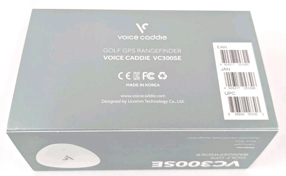 Voice Caddie VC300SE GPS Golf Telémetro Dispositivo de Medición de Distancia Blanco Foto 2 de 4