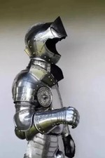 Medieval Armor Suit Of Roman 6 Feet Full Size Wearable LARP Armor Battle suit