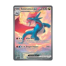 salamence ex pokemon card value Pokemon Journey Together Special Illustration Rare Salamence ex #187 main image 1