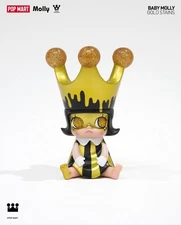 POPMART KENNYSWORK BABY MOLLY GOLD STAINS *limited edition