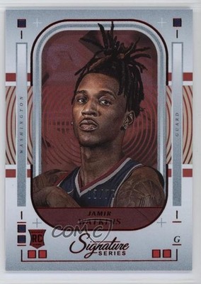 2025-26 Panini Signature Series Red 3/75 Jamir Watkins #30 Rookie RC 0jm7