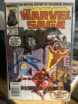 The Marvel Saga the Official History of the Marvel Universe #20 (Marvel...