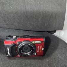 Olympus Tough TG 5 Red Camera For Parts Or Re...