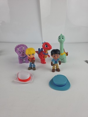 Disney Junior Dino Ranch Actionfiguren-Set, Dinosaurier Sammlerstück Spielzeug