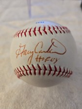 Gary Carter Signed Autograph Gold Pen Baseball Inscription “HOF 03”  Guaranteed