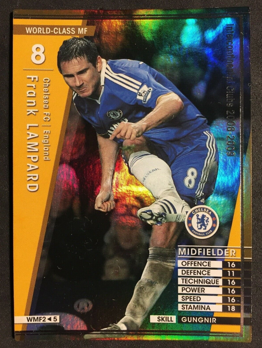 2008-09 Panini WCCF World Class Midfield Frank Lampard Chelsea