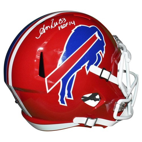 Andre Reed Signed HOF 14 Inscription Buffalo Bills Speed Full-Size Replica 1987-