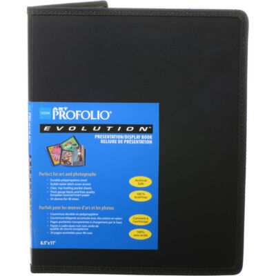 Itoya Art Profolio Evolution Presentation & Display Book (8.5 x 11'') EV-12-8