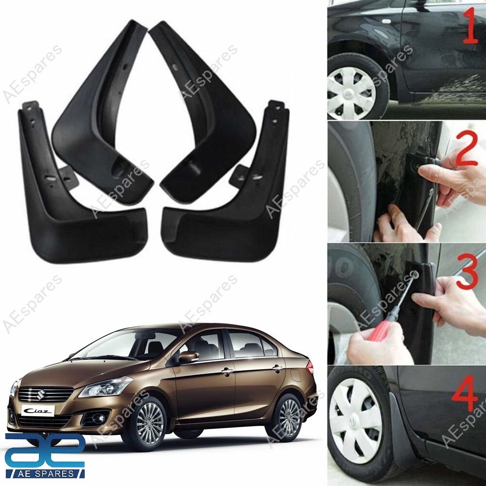 Mud Flap Set of 4 for Maruti Suzuki Ciaz