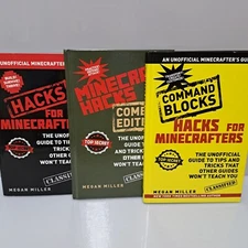 Minecraft Book Lot Of 3 Hack Cheats Themed