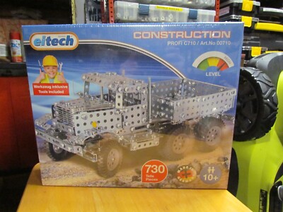 Big Truck German Eitech Metal Construction Building Toy Set Steel C710 NEW STEM