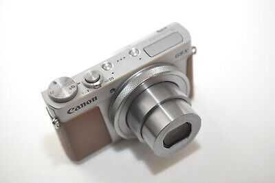 Canon PowerShot G9 X Mark II Compact Digital Camera Silver Brown