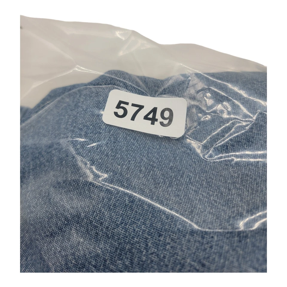 Pantalones Liz & Me Mujer 3X Azul Denim Cintura Elástica Vacaciones Moderno Informal Abuela  Foto 3 de 4