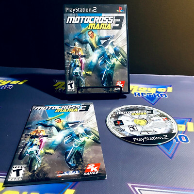 Motocross Mania 3 (Sony PlayStation 2 PS2, 2005 2K Games) CIB Complete