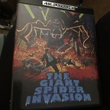 Alan Hale Steve Brodie in The Giant Spider Invasion 4K UHD Blu-ray free shipping