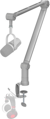 Microphone Boom Arm with Desk Mount, 360° Rotatable, Adjustable and Foldable Sci