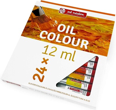 Royal Talens - Art Creation Oil Colour Paints  Set - 24 x 12ml Tubes