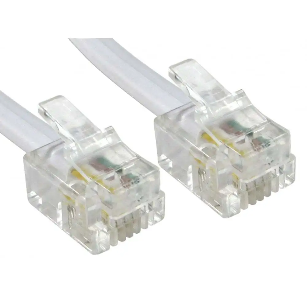 ADSL Cable High Speed RJ11 Broadband Internet Modem Extra Long 20