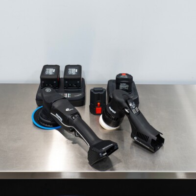 RUPES iBrid Cordless 2 Polisher Combo Kit | 6'' HLR21 and 3'' HLR75