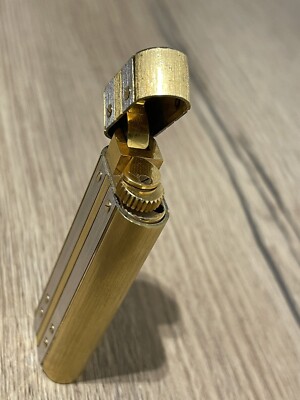 Genuine Cartier 18 K Gold Plated Tall Lighter UK
