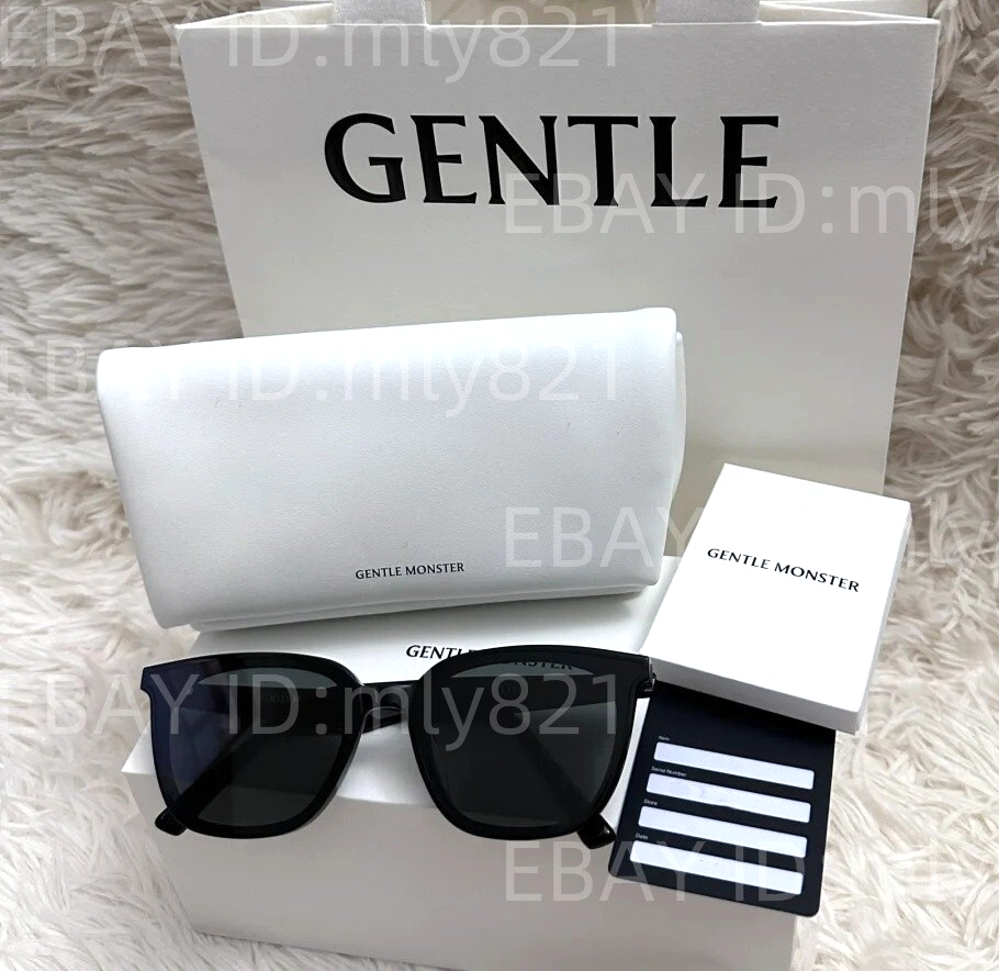GentleMonster Lilit 01 Unisex Sunglasses Black Frame Black Lenses