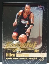 Allen Iverson 1999-00 Fleer Force Forceful #F8 (Nice Sharp Corners!!!)