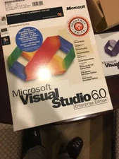 RARE AUTHENTIC Genuine Microsoft Visual Studio 6.0 Enterprise Edition 620-00139