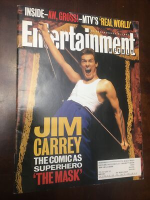 Entertainment Weekly Magazine August 5, 1994 Jim Carrey The Mask