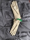 Ladies Tan M suede leather lined gloves NWT — photo 2