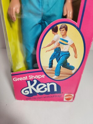Vintage 1984 Great Shapes Ken Doll Barbie Mattel 7318 for Vintage 1984 Great Shapes Ken Doll Barbie Mattel 7318 for