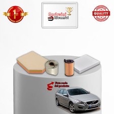 KIT TAGLIANDO FILTRI VOLVO V60 1.6 D2 84KW 114CV DAL 2011 ->