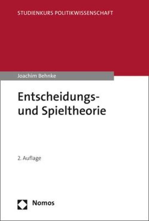 Thumbnail - Joachim Behnke | Entscheidungs- Und Spieltheorie | Taschenbuch |