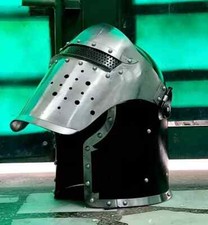 18 gauge Stainless Steel X-MAX Helmet Battle-Ready | Medieval Armor