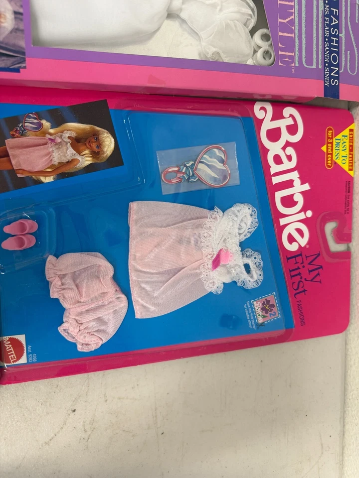 Lote de 5 DE COLECCIÓN NUEVO 1986 BARBIE PET SHOW MODA OUTFIT # 3658 Foto 3 de 4