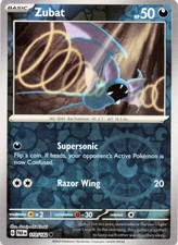 Zubat 110/182 - REVERSE HOLO - SV04: Paradox Rift - NM