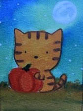 Aceo Original Mixed Media Art