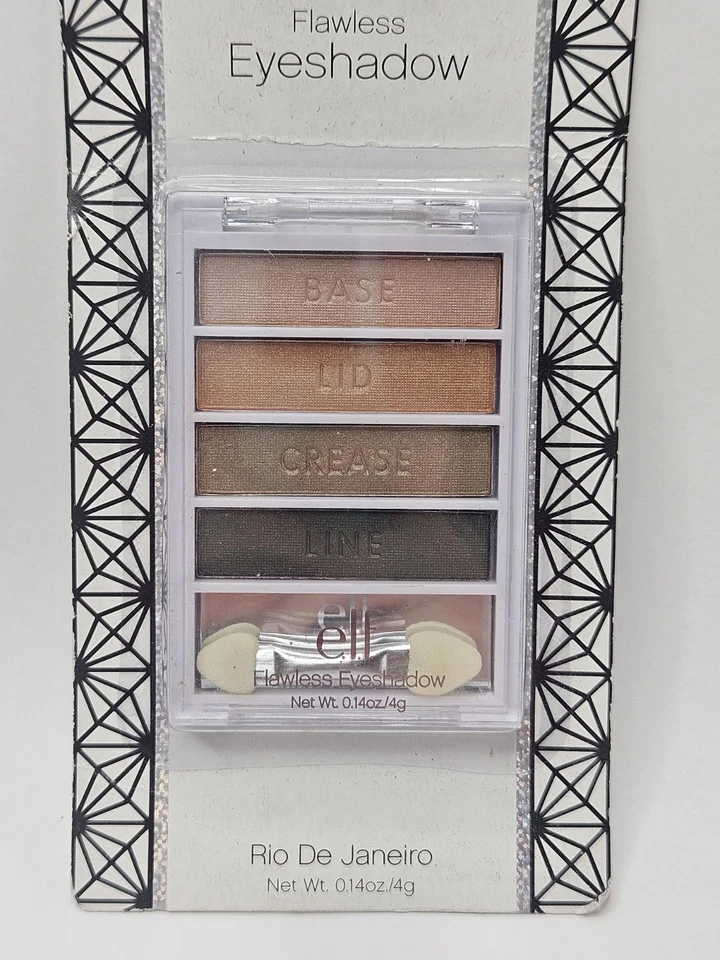 ELF Flawless Eye Shadow Rio De Janeiro NEW Sealed Quad Palette - Image 2 of 3