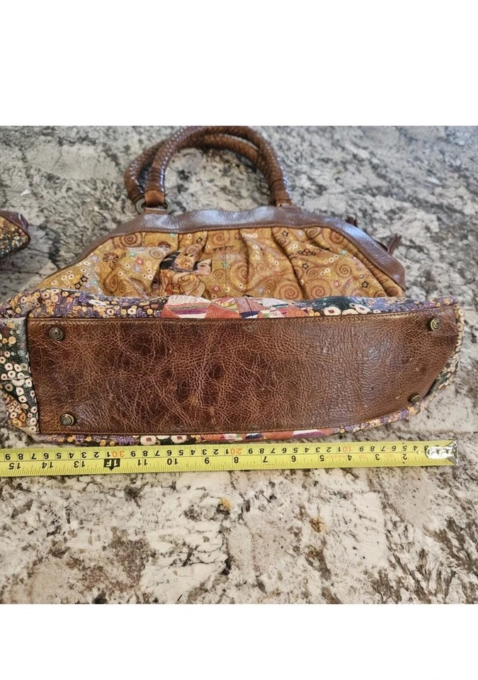 Icon Los Angeles Bolso de Mano de Cuero Gustav Klimt Juego de Monedas Foto 3 de 4