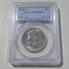 1958-D Franklin Half Dollar PCGS MS65FBL Silver 50C Uncirculated Denver