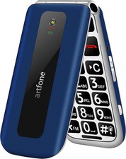 Artfone F20 Big Button Mobile Phone for Elderly, Senior Flip Phones Sim Free