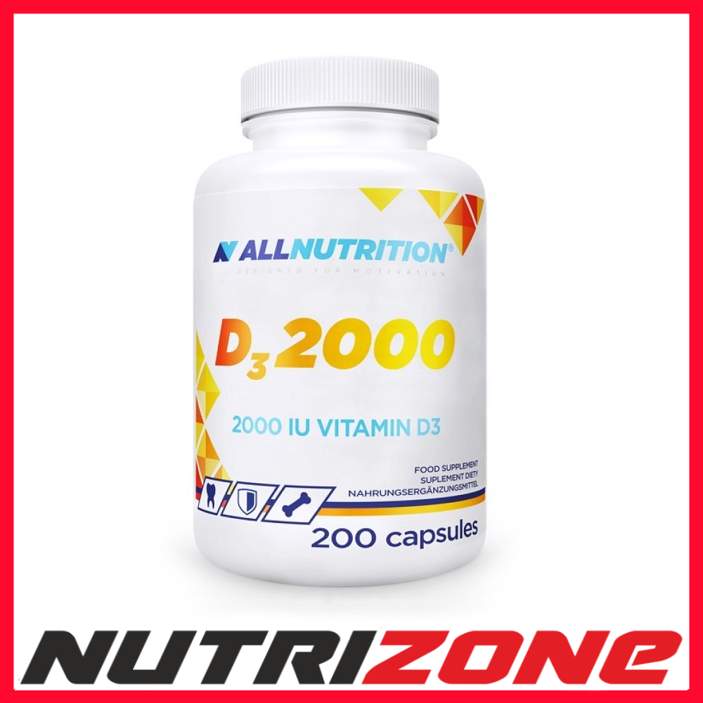 Allnutrition Vitamin D3 2000 IU - 200 caps