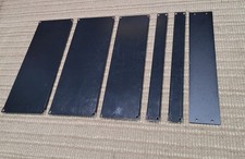 6 RACK SPACER PLATES-(2) 5 SPACE-1x 4 SPACE-1...