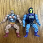 Vintage He-Man MOTU Battle Armor He-Man & Skeletor 1983 Masters Of The Universe