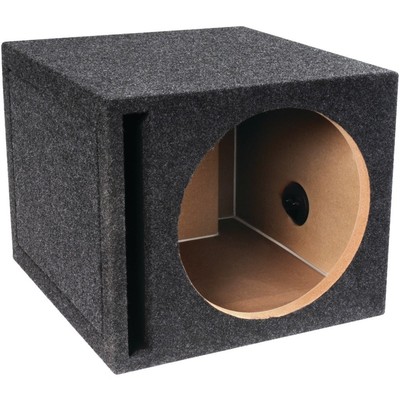 Bbox Pro-Tuned 10  Single Vented Subwoofer Carpeted Enclosure-Subwoofer Box
