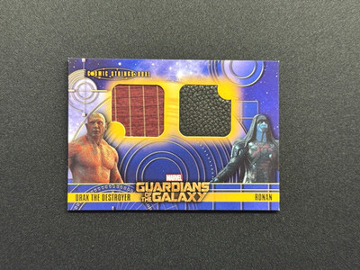 Drax the Destroyer Ronan Guardians of the Galaxy Upper Deck UD Dual Relic CSD-14