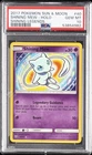 2017 POKEMON SUN & MOON SHINING LEGENDS #40 SHINING MEW-HOLO PSA 10